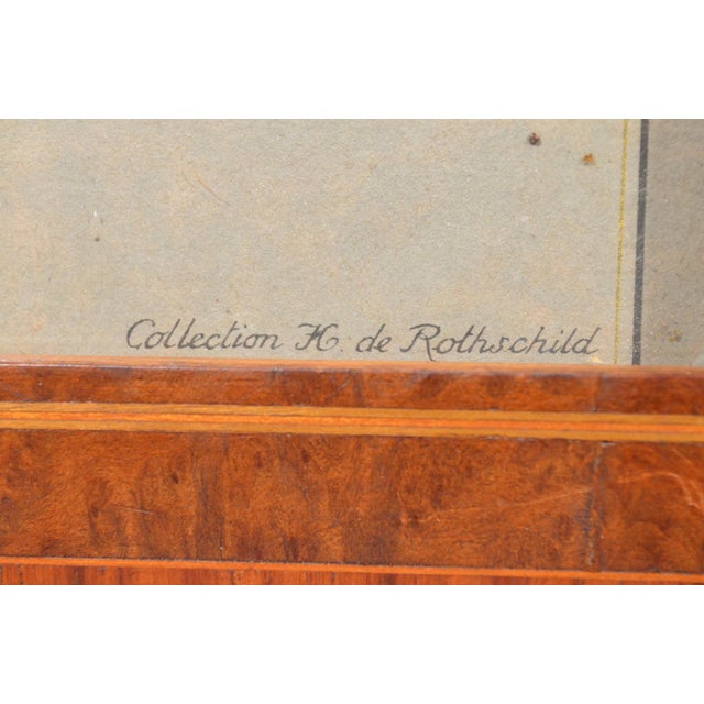 Brown 1931 After Chardin “La Récureuse” French l'Illustration Color Print, Framed For Sale - Image 8 of 13