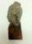 Figurative Mid 19th Century Bronze Buddha Head on Wood Stand For Sale - Image 3 of 10
