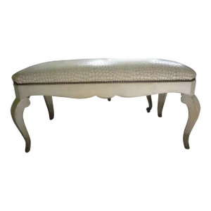 Dessin-Fournir Louis XV Style Painted Bench