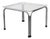 Vintage Chrome Coffee Table by Viliam Chlebo for Kodreta, 1980s For Sale