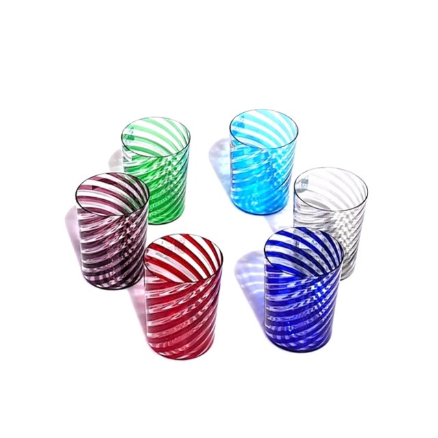 Artisan Glasses in Murano Glass from YourMurano, Set of 6 For Sale - Image 11 of 11