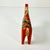 Scarlet 1950s Vintage Gustavia Boho Chic Swedish Hand-Carved Wood Dala Horse For Sale - Image 8 of 12