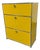 Fritz Haller for Usm Haller Three Drawer Chest, Golden Yellow For Sale