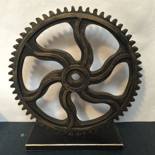 Large Gear Decor Chairish