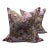 Kristy Stafford "Emily Rust" Floral Pillows- A Pair For Sale