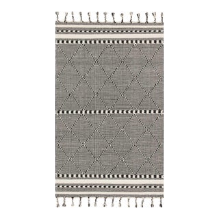 Loloi II Sawyer Rug, Black - 7'-6" x 9'-6" For Sale