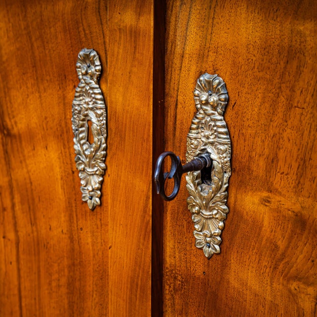 Antique Biedermeier Wardrobe, 1825 For Sale - Image 6 of 8