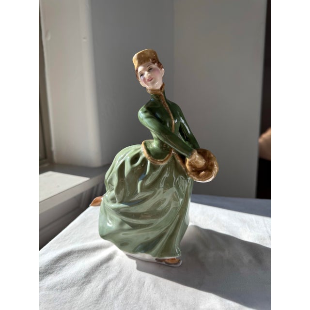 Ceramic Mid 20th Century Royal Doulton Figurine ~ “Grace” ~ Hn 2318 For Sale - Image 7 of 11