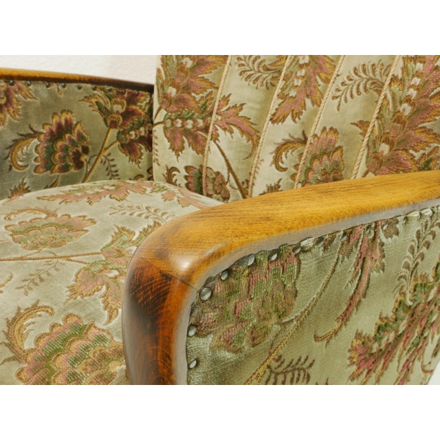 Wood Mid-Century Modern German Lounge Chair, 1950s For Sale - Image 7 of 14