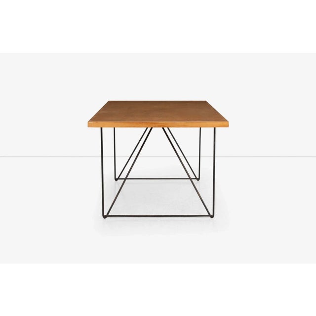 1950s Luther Conover Dining Table or Desk for Pacifica 1952 For Sale - Image 5 of 12