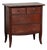 20th Century Danish Brown Painted Pine Small Chest of Drawers For Sale
