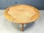 Danish Oak Round Coffee Table, 1960s For Sale - Image 9 of 10