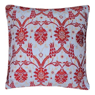 Suzani Floral Turkish Decorative Pillow For Sale