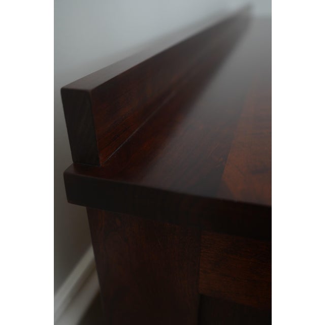Michaels Mission Style Cherry Mule Dresser For Sale - Image 16 of 18