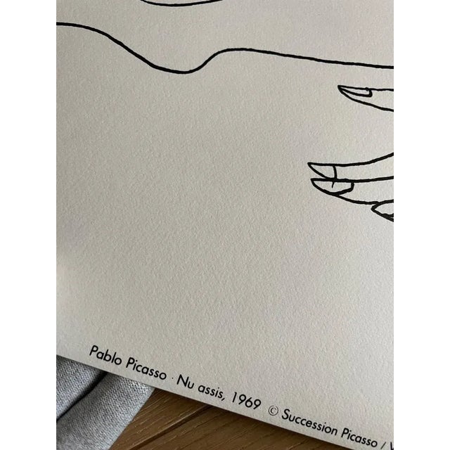 Pablo Picasso (1881-1973), Nu assis, 1969, Copyright Succession Picasso/ VG Bild Kunst Bonn 2002, Printed in Germany