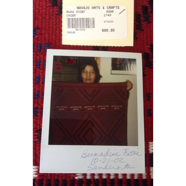 Tribal 2000s Third Phase Chiefs Blanket For Sale - Image 3 of 3