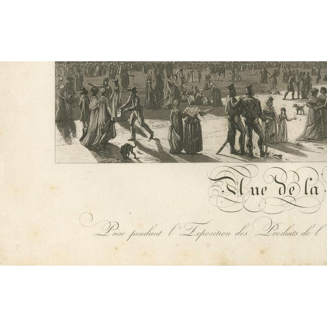 Louis-Pierre Baltard, Louvre Cour Carrée Exhibition, 1803, Paper For Sale - Image 10 of 12