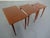 Danish Teak Nesting Tables, 1960s, Set of 3 For Sale - Image 14 of 14