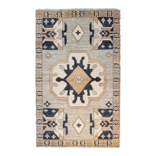 Jamie Rug, Ivory/Blue 2.5x12 For Sale