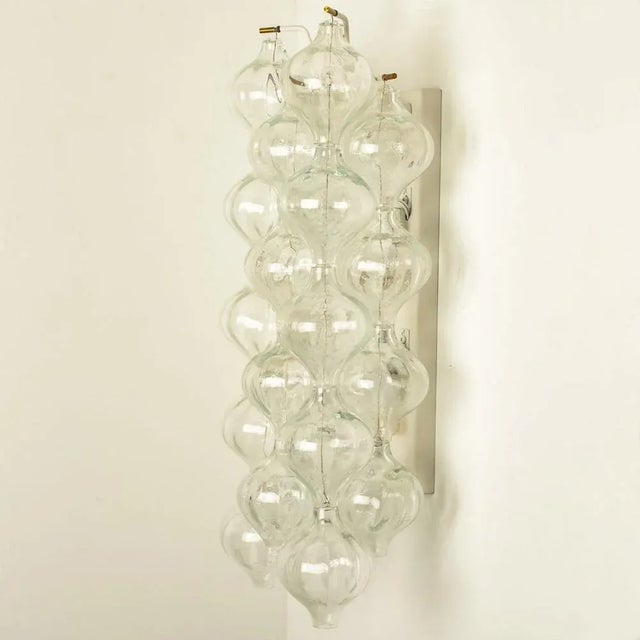 Large Vintage Tulipan Wall Lamp by J.T. Kalmar, 1960 For Sale - Image 9 of 18