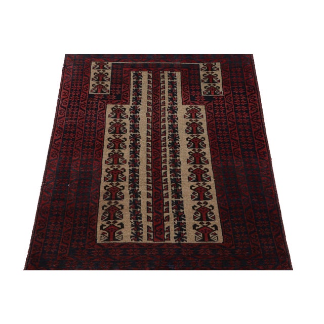 2010s Rug & Kilim’s Baluch Tribal Rug With Colorful Geometric Patterns For Sale - Image 5 of 7