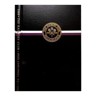 "The Racquet Club of Philadelphia 1889-1989" McFadden, John J.W.F. For Sale