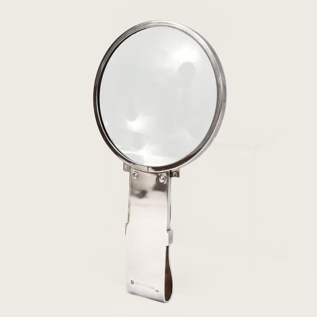 Hermès Hermès Paris Ravinet d'Enfert Deco Style Sterling Silver Buckle Magnifying Glass For Sale - Image 4 of 18