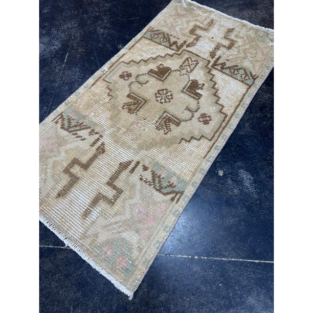 Early 21st Century Turkish Yastik Rug 1'5" x 2'11" For Sale - Image 5 of 6