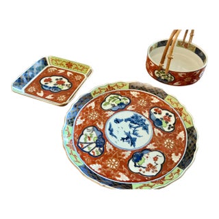 Late 19th Century Japanese Imari Porcelain For Sale
