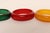 1930s Art Deco Multi-Color Bakelite Napkin Rings - Set of Six For Sale - Image 16 of 16