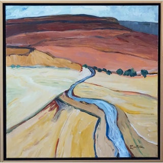 Laurie MacMillan "Flow" Abstract Landscape Painting