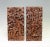 Mid 20th Century Balinese Hand Carved Wood Sculptural Wall Panels, Rama & Sita From the Ramayana Epic Saga, Three Dimensional For Sale - Image 5 of 12