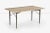 1950s 1950s Dan Johnson Travertine Top Dining Table For Sale - Image 5 of 11