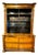 Pair of French Empire Walnut Display Cabinets For Sale