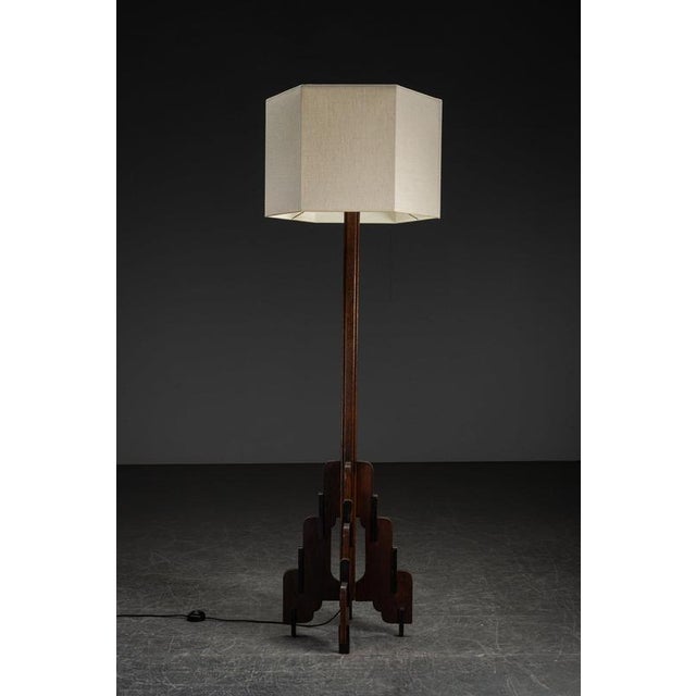 1920s Amsterdam School Standing Lamp, 1920s For Sale - Image 5 of 14
