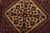 Textile Hamedan Runner 3’8” X 9’10” Blue Wool Vintage Tribal Hand-Knotted Rug For Sale - Image 7 of 13