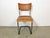 Vintage industrial chair made in former Czechoslovakia during the 1960s. The construction is made of chrome plated iron...