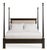 Century Furniture Century Furniture Barrington Poster Bed with Uph Headboard - King Size 6/6 For Sale - Image 4 of 4