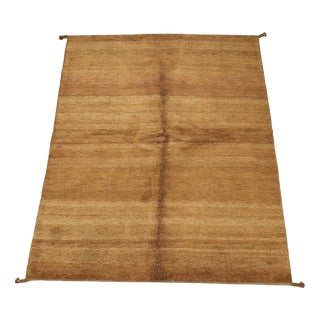 Handmade Gabbeh Rug in Wool, India, 1900s For Sale