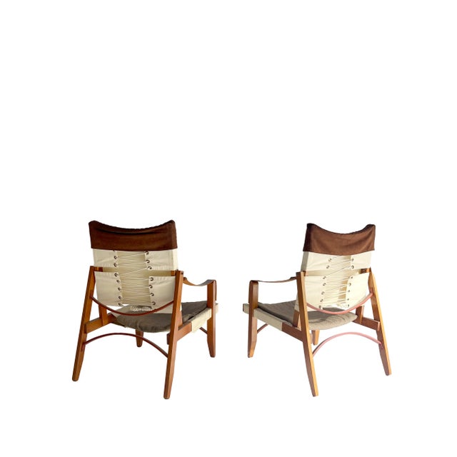 Set of Barceloneta Armchairs attributed to Alfonso Milá and Federico Correa, 1970s For Sale - Image 3 of 5