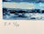 Mediterranean 1980s Michel-Henry “Delphiniums” Artist’s Proof Serigraph e.a. 5/50 For Sale - Image 3 of 18