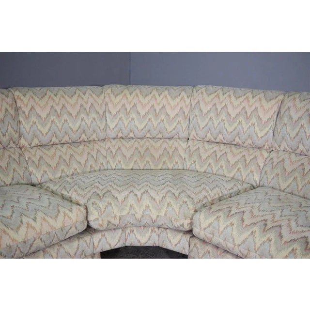 Set of Missoni Style Modular Sofa, 1970s For Sale - Image 9 of 12