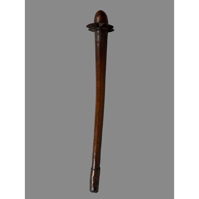 Phallic War Club with a Phallic Head, Kanak, New Caledonia For Sale - Image 4 of 7