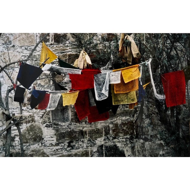 Mark Abrahamson, Vintage Photograph Cibachrome Tibetan Prayer Flags Colorful Vibrant Photo Print, 1986 For Sale - Image 11 of 11