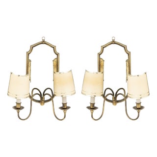 Vintage Portuguese Light Fixtures, Set of 2 For Sale