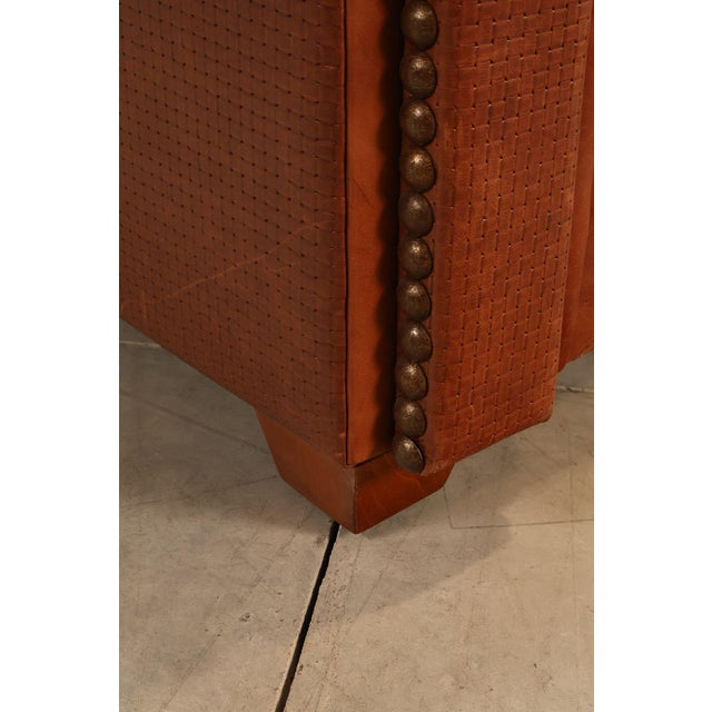 Stickley 'Santa Fe' Leather Sofa For Sale - Image 11 of 18
