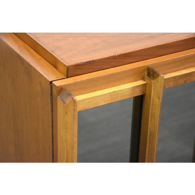 Walnut Tobago Long Brutalist Dresser For Sale - Image 10 of 11