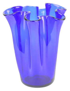 Glass Handkerchief Vase by Jarron Alertribuido for Venini