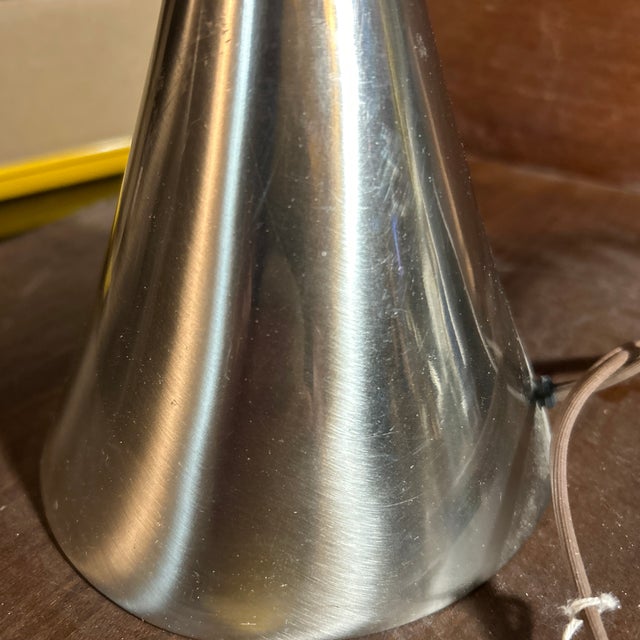 1960s 1960s Mid-Century Modern Laurel Lamp Co. Tulip Mushroom Table Lamp With Original Hang Tag For Sale - Image 5 of 12