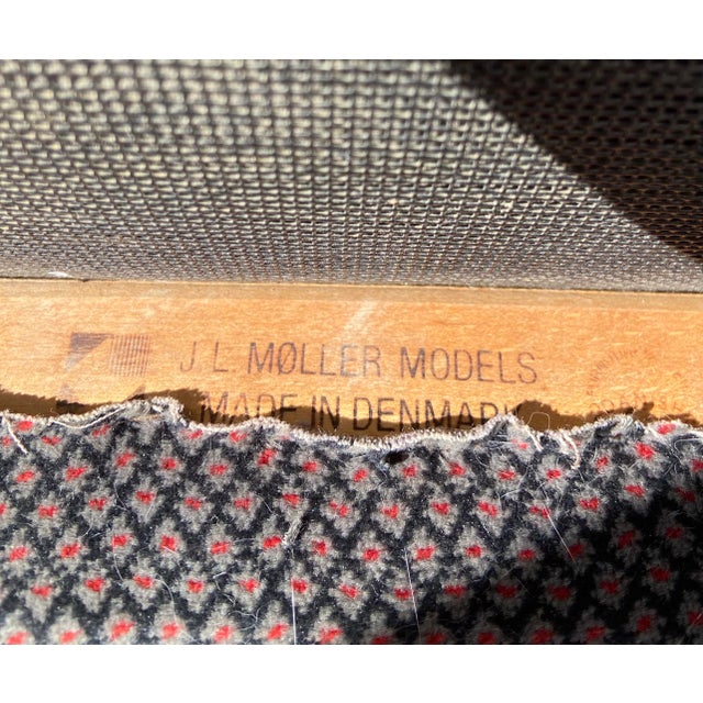 Mid-Century Modern Model 79 Dining Chairs in Teak by Niels Otto (N. O.) Møller for J.L. Møllers, Denmark, 1960s, Set of 4 For Sale - Image 3 of 11